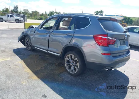 2017 BMW X3 Sdrive28I z USA, uszkodzony, nr VIN 5UXWZ7C53H0T44447